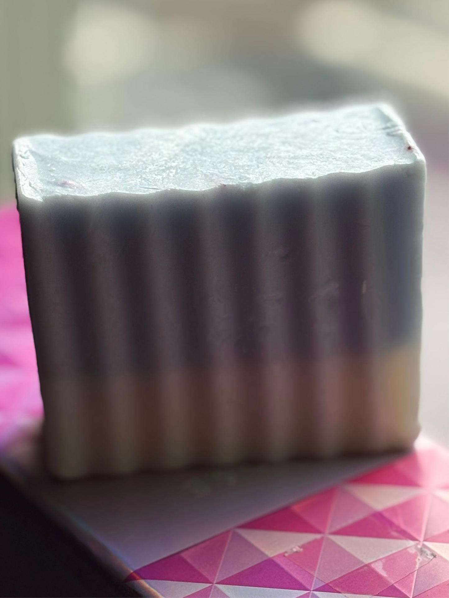 Blue raspberry goat milk bar